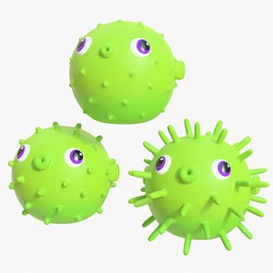 3D rubber fuga 04 model