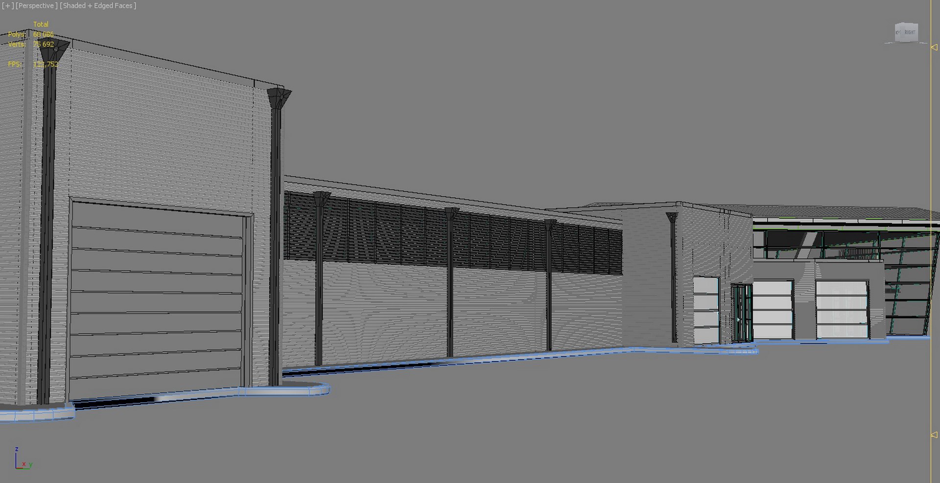 3D Volkswagen Office Building- Without Textures Model - TurboSquid 2096501
