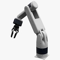 EVA Industrial Robot Rigged for Maya