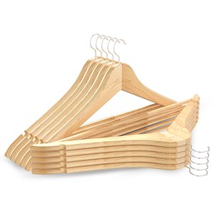 3D Wooden Cloth hanger- Set of 10- 3D model Ready to Render inside Blender and Cycles model