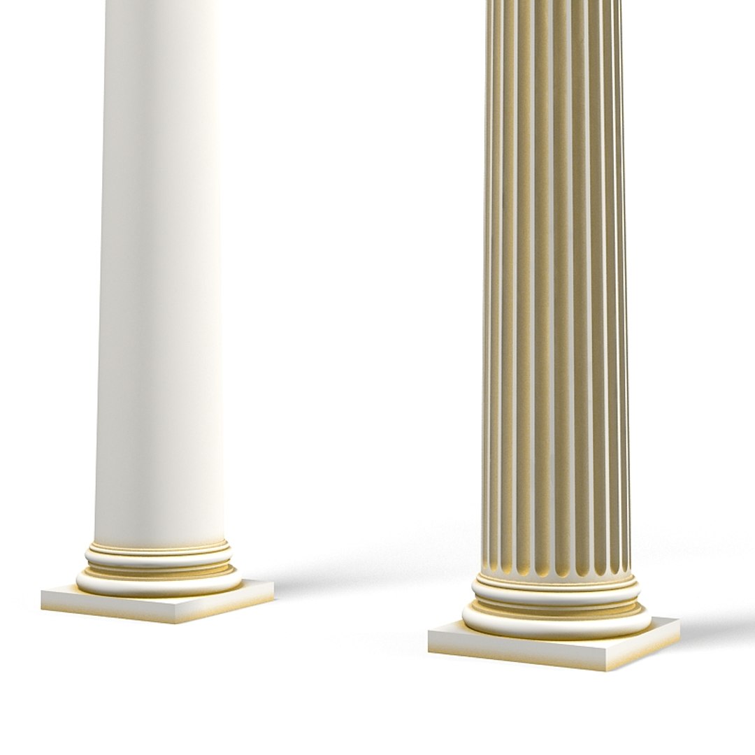 3d Model Corinthian Column