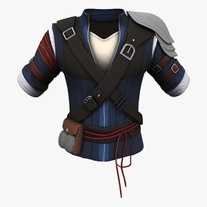 Medieval Fantasy Warrior Shoulder Guard Top