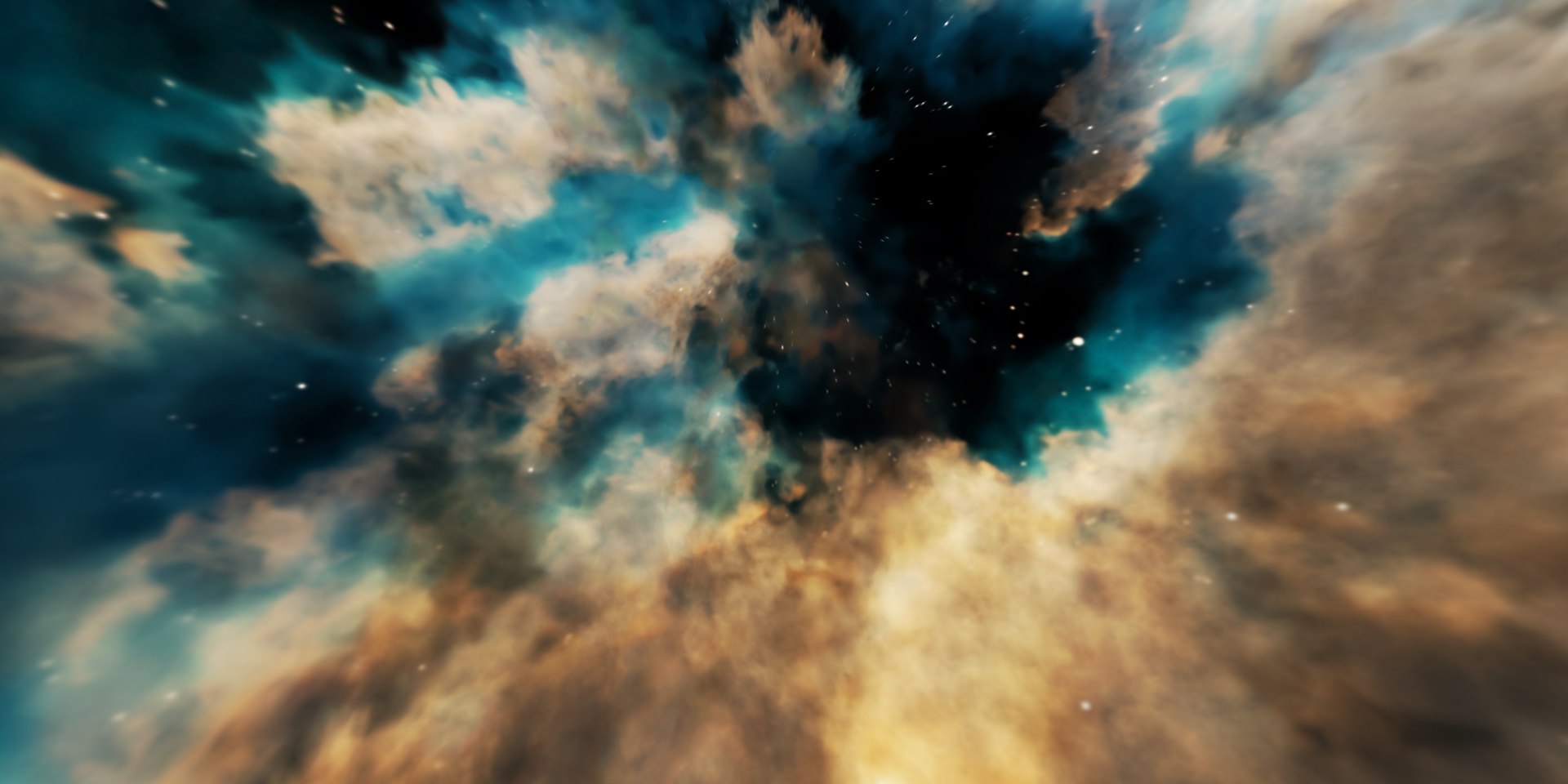 3D HDRI Panoramic Sky - VR 360 starfield - extreme outer space nebula ...