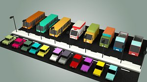 vehicle asset 3D