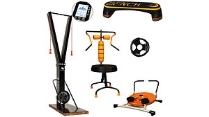 Gym Equipment 04 3D model