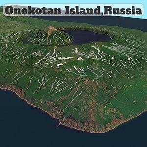 Onekotan Island 3D