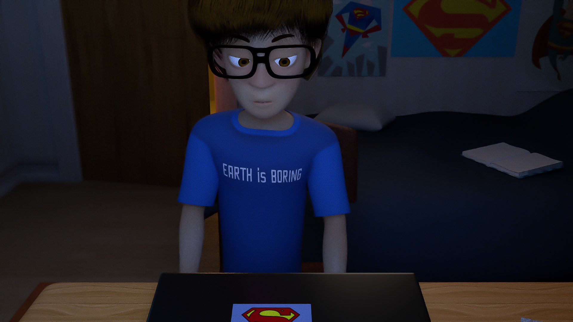 Cartoon Boy Rigging Model - TurboSquid 1843669