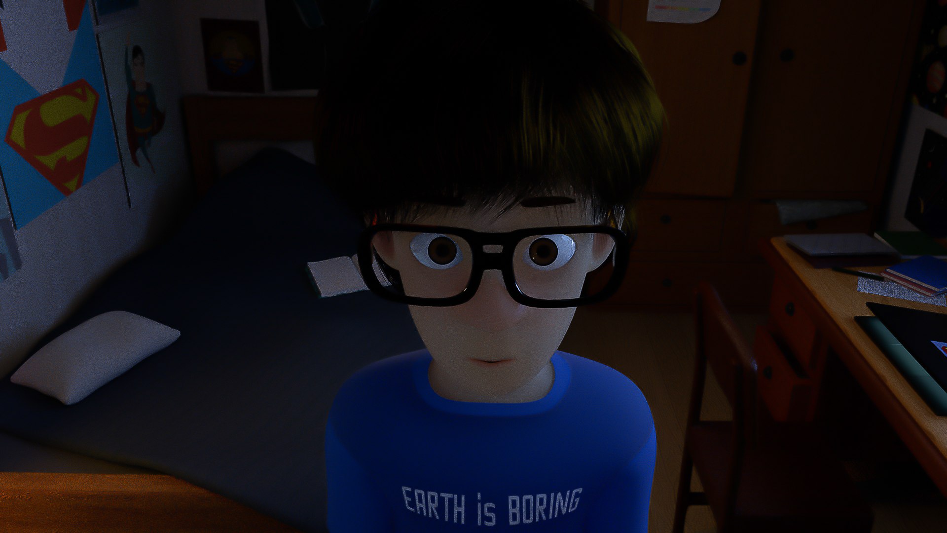 Cartoon Boy Rigging Model - TurboSquid 1843669