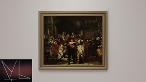 3D painting night watch