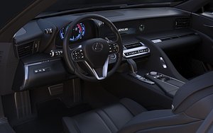 Interior Lexus car