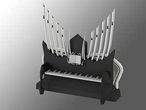 piano apocalypse 3d max