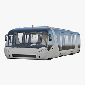 airside passenger bus 3D model