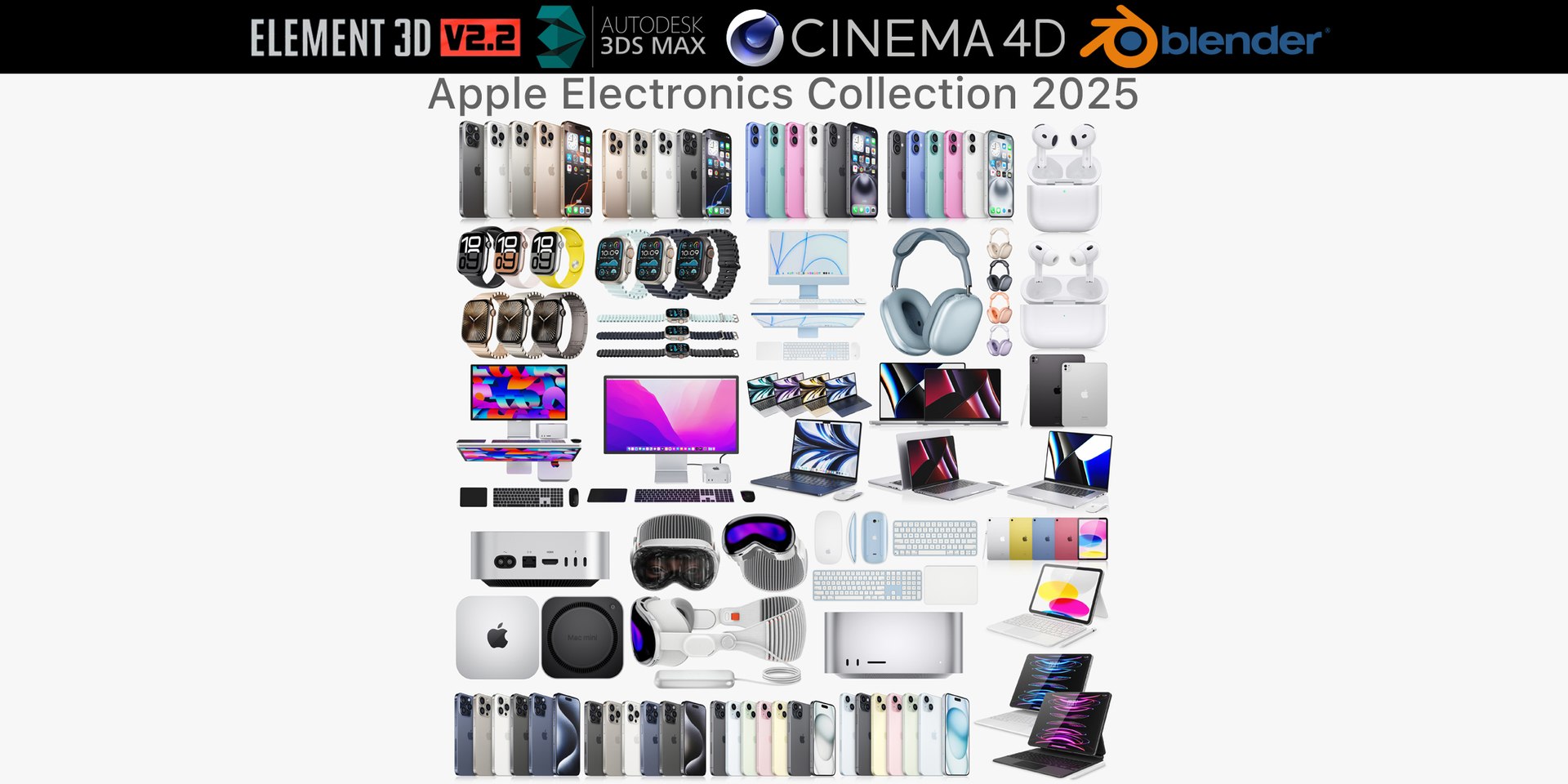3D Apple Electronics Collection 2024 - 2025 model https://p.turbosquid.com/ts-thumb/Gk/OjTQSn/zM/1maincg/jpg/1735518897/1920x1080/fit_q87/07df9d1378c3141020647c3fa2761ad35d94b257/1maincg.jpg