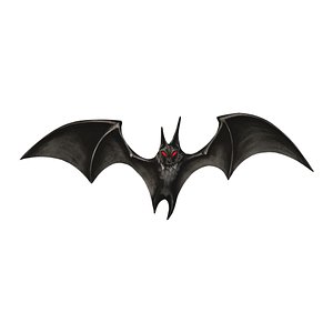 Bat 3D model