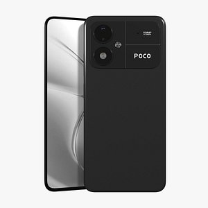 3D Xiaomi Poco M8 Power Black