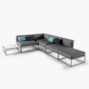 cloud lounge sofa 3d model