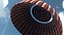 main ringsail parachute 3d model