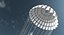 main ringsail parachute 3d model