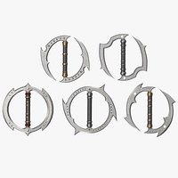 Fantasy chakram collection
