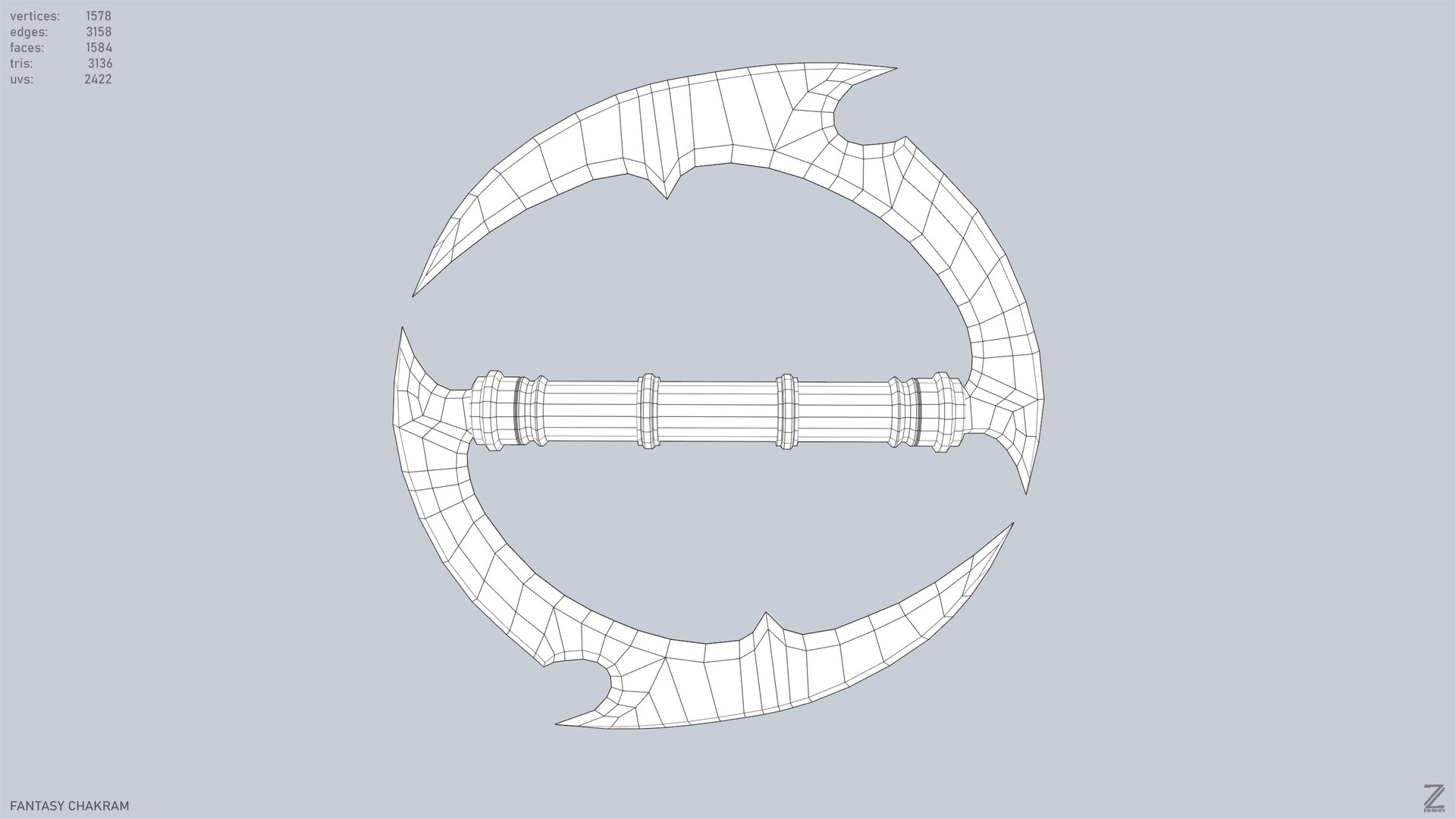 Fantasy chakram collection model https://p.turbosquid.com/ts-thumb/Gk/T0NMgJ/iy/fantasy_chakram_01_wireframe01/jpg/1780963810/1920x1080/fit_q87/bfb6984f99cc11f9bbe73a74b217fe50ff655dab/fantasy_chakram_01_wireframe01.jpg