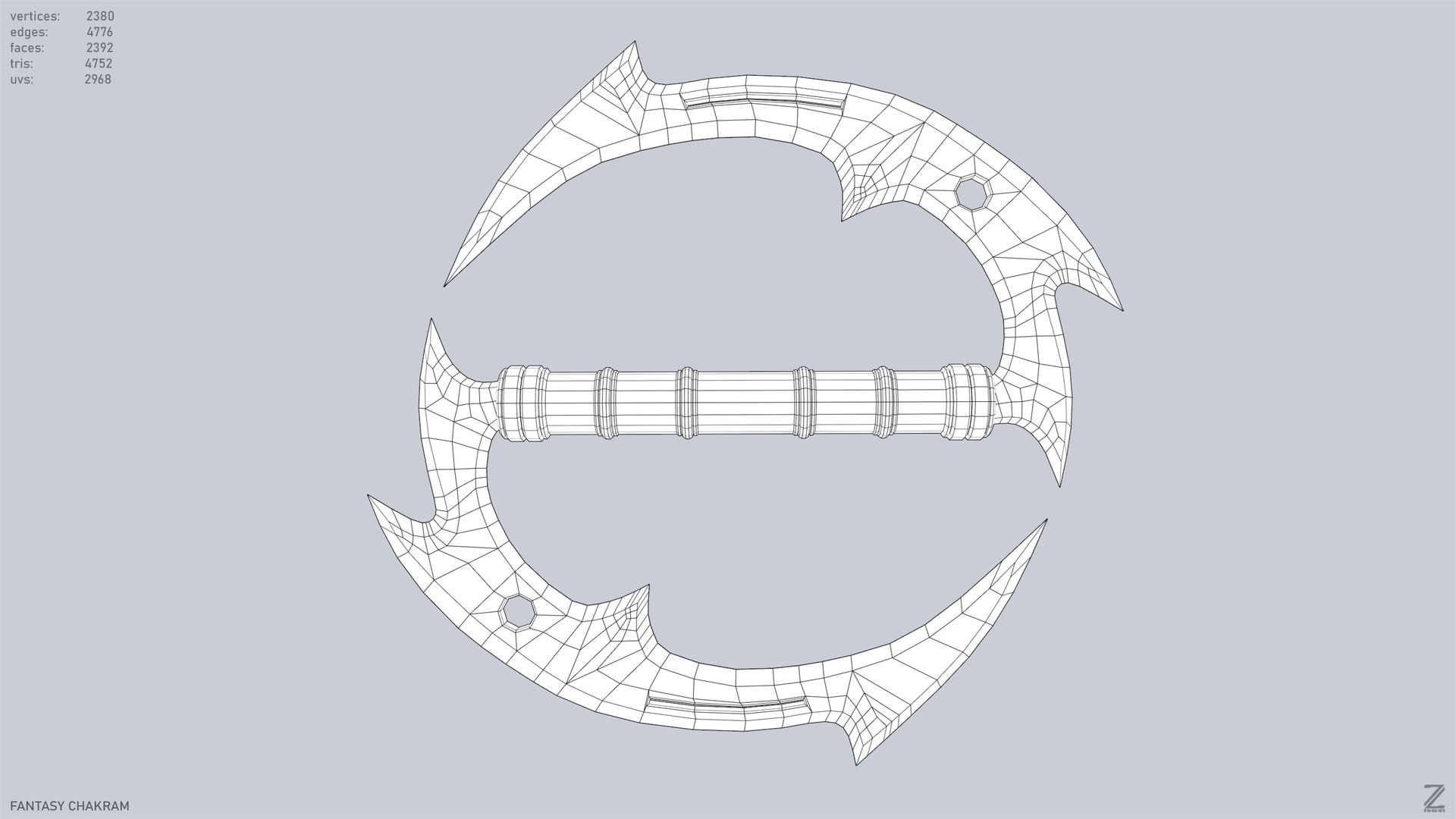 Fantasy chakram collection model https://p.turbosquid.com/ts-thumb/Gk/T0NMgJ/tV/fantasy_chakram_05_wireframe01/jpg/1780964979/1920x1080/fit_q87/2932535b6cd425a0d95084abbd0ac03d8d8e113c/fantasy_chakram_05_wireframe01.jpg