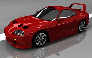 3d toyota supra
