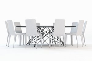 octa table  with chair