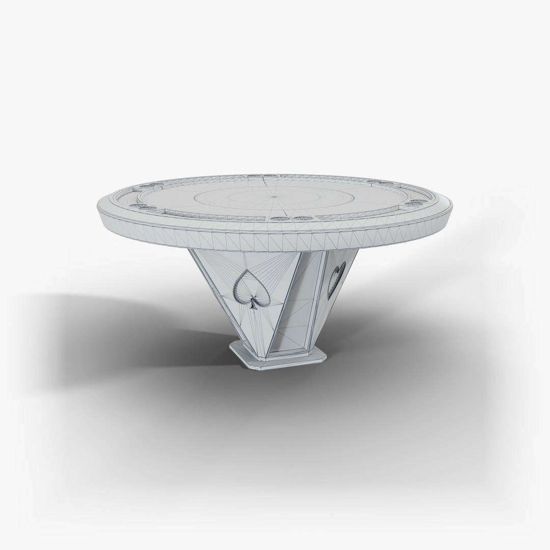3D model Harley Poker Table - Round Card Table with Marble Rim https://p.turbosquid.com/ts-thumb/Gk/b4zwTJ/9d/12_harley_poker_table_wireframe_side/jpg/1791246974/1920x1080/fit_q87/bce58aed85619eaca713c4482651dc457b7c8d90/12_harley_poker_table_wireframe_side.jpg