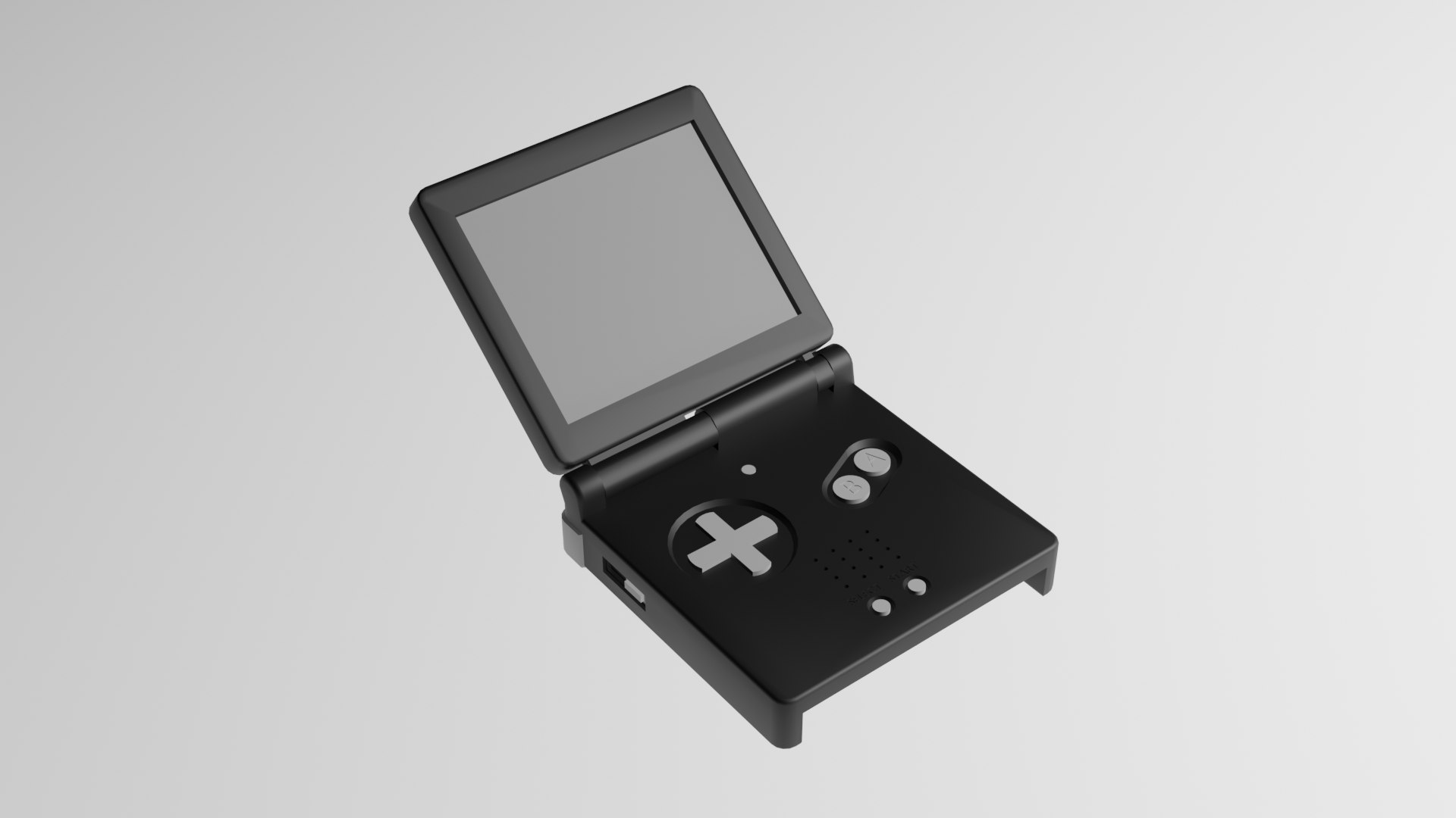 Handheld console 3D model - TurboSquid 1754388