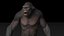 3D model king kong rig