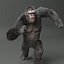 3D model king kong rig