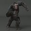 3D model king kong rig
