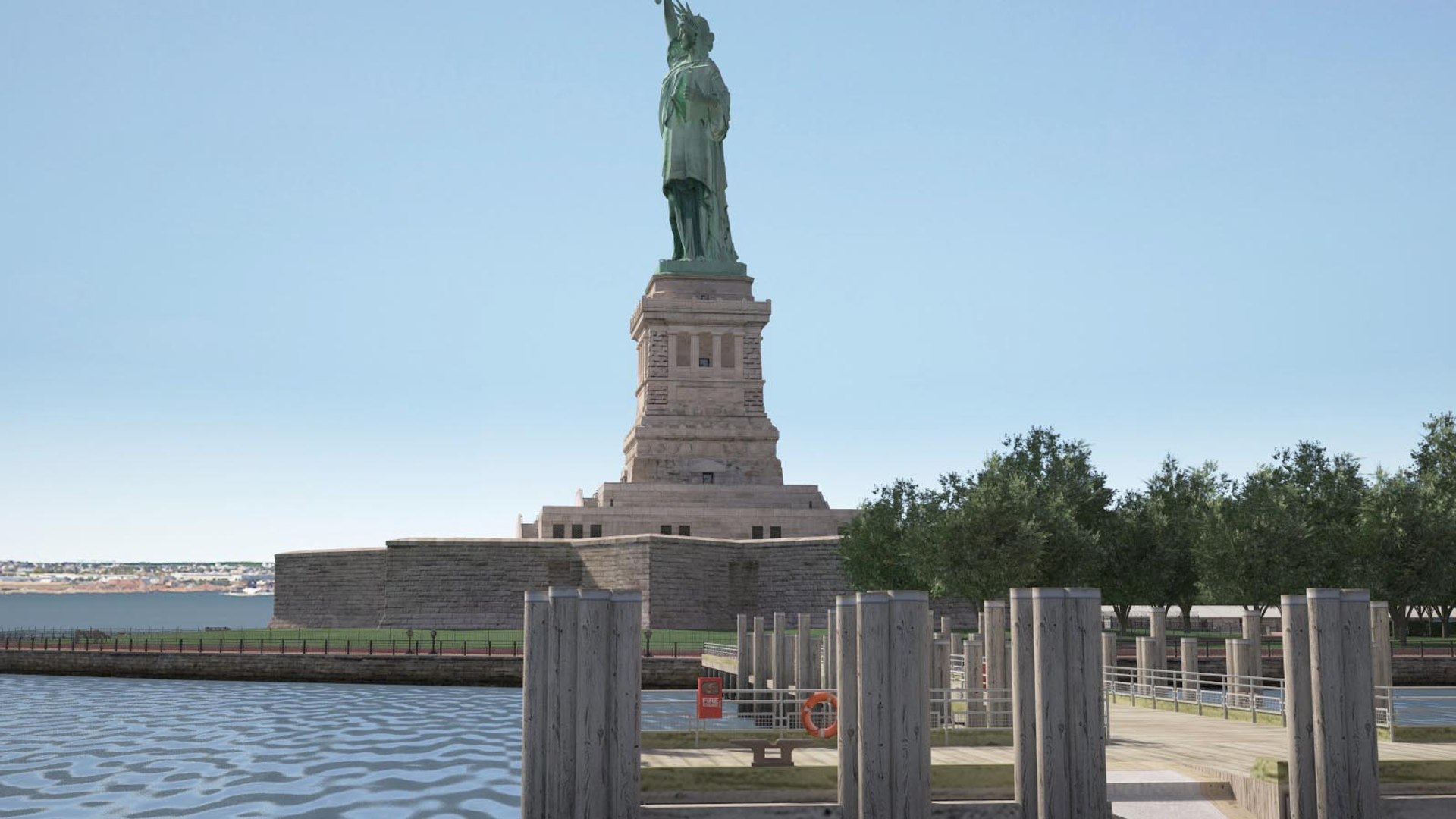 Statue liberty model - TurboSquid 1154023