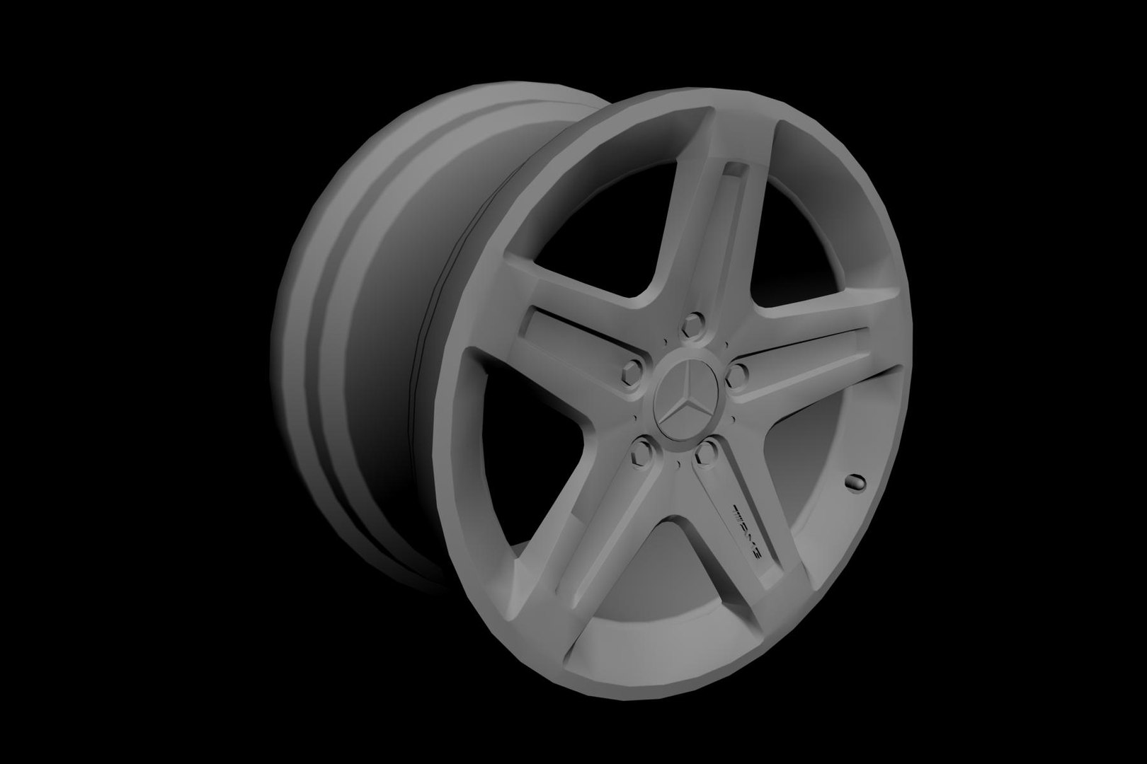 3d Model Rim G55 Amg