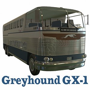 3d loewy greyhound gx-1 model