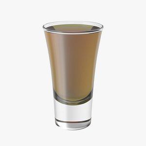 realistic glass horsemen shot 3D model