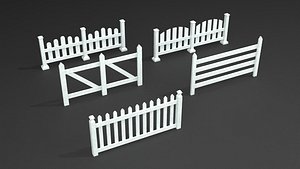 PBR Wooden Fence Pack