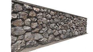 3D Wall Rock PBR