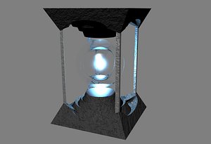 3d mystical orb model