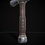 Ornate Ball Peen Hammer