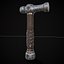 Ornate Ball Peen Hammer
