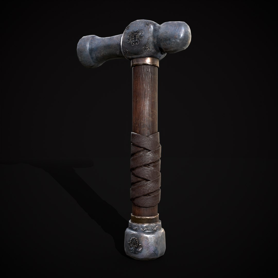3D Ornate Ball Peen Hammer https://p.turbosquid.com/ts-thumb/Gk/x4z6Rb/U7/r3/png/1710374343/1920x1080/fit_q87/2a4f5819d242298b8a2359f99634d048219696d6/r3.jpg