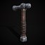 Ornate Ball Peen Hammer