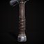 Ornate Ball Peen Hammer