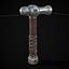 Ornate Ball Peen Hammer