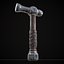 Ornate Ball Peen Hammer
