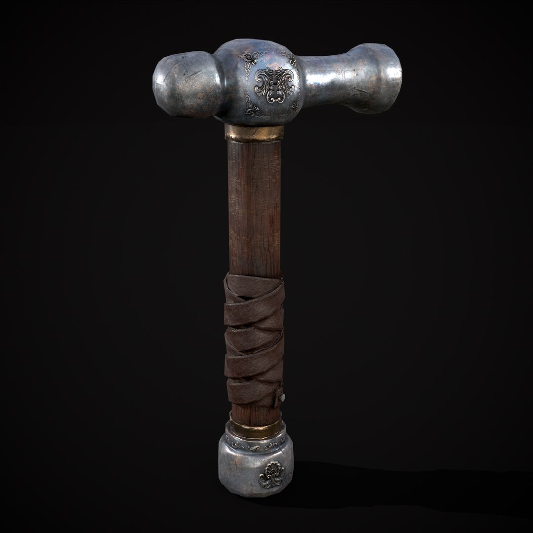 3D Ornate Ball Peen Hammer https://p.turbosquid.com/ts-thumb/Gk/x4z6Rb/yB/r19/png/1710374475/1920x1080/fit_q87/2ef1b79bc73aee44102b290b55d3395f06730300/r19.jpg