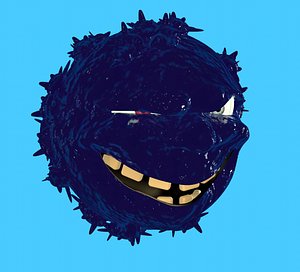 3D model monster alien