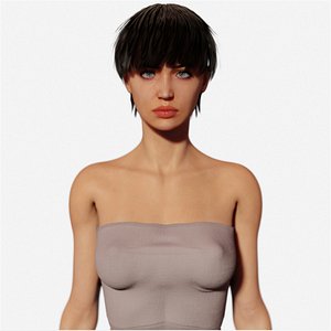 Modello 3D Abito futuristico da donna - TurboSquid 1907358