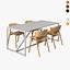 Silla de comedor Port Strut75 Mesa grande